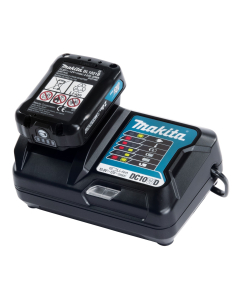 MAKITA, BATTERISETT BATTERI 12V 2,0AH + LADER