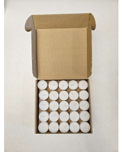 TE-LYS M/ PLASTKOPP H24 X Ø38MM