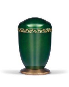 URNE FOR KOLUMBARIUM, KOBBER, MOSEGRØNN 1230