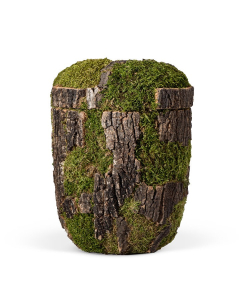 URNE NATUR M/BARK OG MOSE 21991