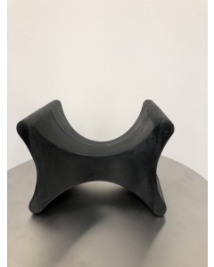 HODESTØTTE, NAKKESTØTTE, SORT