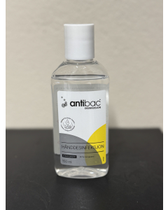 ANTIBAC HÅNDHYGIENE, PLASTFLASKE 150ML.
