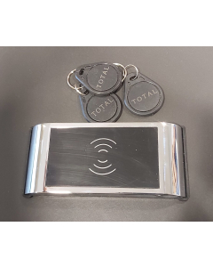 Elektronisk lås og chip til beholderskap