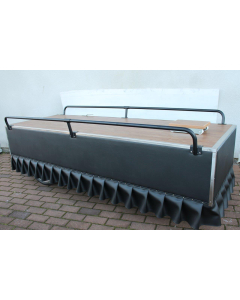 KIRKEGÅRDSVOGN, SLETT KLEDE, SORT