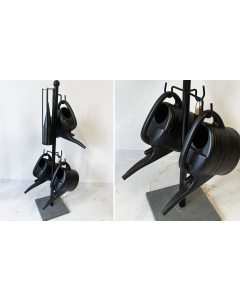 Vannkanneholder Dalby Kombo, lakkert stål