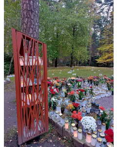 Lysskap "Strå", Corten