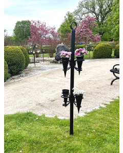 Stativ for gravvaser/gravlys 8 stk., lakkert