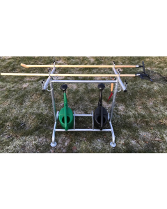 Redskapstativ frittstående, galvanisert.