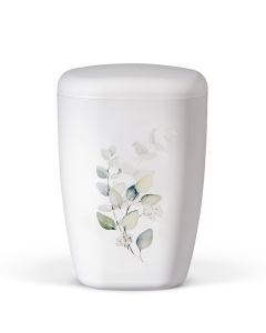 URNE, CONTURA HVIT MATT EUCALYPTUS 28103