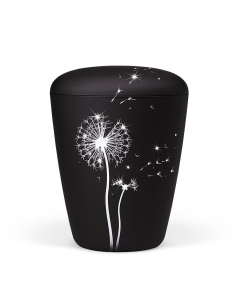 URNE, SORT LØVETANN MED SWAROVSKI STENER 26241